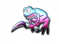 Sticker Doppler Poison Frog (Foil)